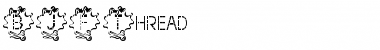 Download BJF Thread Regular Font Title Preview
