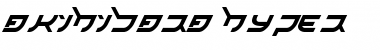 Download akihibara hyper Regular Font Title Preview