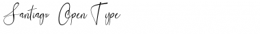 Download Santiago bba key Font Title Preview