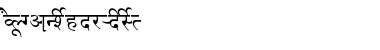 Download AkrutiDevManoj Normal Font Title Preview