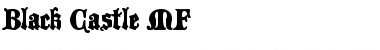 Download Black Castle MF Regular Font Title Preview