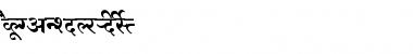 Download AkrutiDevMouj Normal Font Title Preview