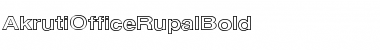 Download AkrutiOfficeRupal Bold Font Title Preview