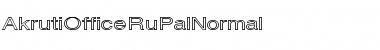 Download AkrutiOfficeRupal Normal Font Title Preview