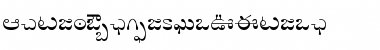 Download AkrutiTlgSudha Normal Font Title Preview