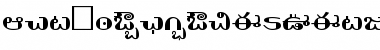 Download AkrutiTlgVinod Normal Font Title Preview