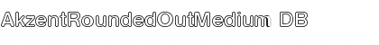 Download AkzentRoundedOutMedium DB Regular Font Title Preview
