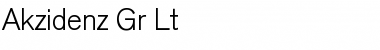Download Akzidenz Gr Lt Regular Font Title Preview