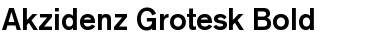 Download AkzidenzGrotesk Regular Font Title Preview