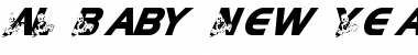 Download AL Baby New Year AH Regular Font Title Preview