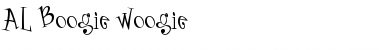 Download AL Boogie Woogie Regular Font Title Preview
