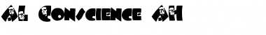 Download AL Conscience AH Regular Font Title Preview
