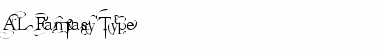 Download AL Fantasy Type Regular Font Title Preview