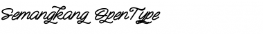 Download Semangkang Semangkang Font Title Preview