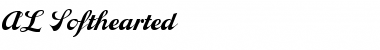Download AL Softhearted Regular Font Title Preview