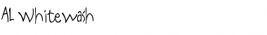 Download AL Whitewash Regular Font Title Preview