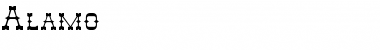 Download Alamo Normal Font Title Preview