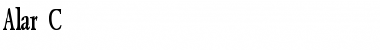 Download Alar C Font Title Preview