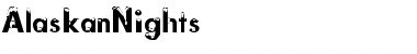 Download AlaskanNights Regular Font Title Preview
