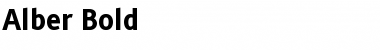 Download Alber Bold Font Title Preview