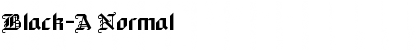 Download Black-A Normal Font Title Preview
