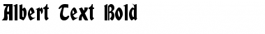 Download Albert Text Regular Font Title Preview