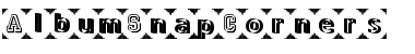 Download AlbumSnapCorners Regular Font Title Preview