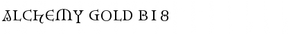 Download Alchemy Gold B18 Regular Font Title Preview