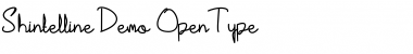 Download Shintelline Regular Font Title Preview