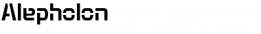 Download Alepholon Regular Font Title Preview