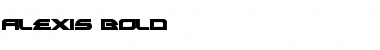 Download Alexis Bold Bold Font Title Preview