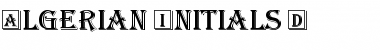 Download Algerian Initials D Regular Font Title Preview