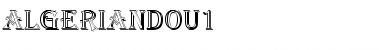 Download AlgerianDOu1 Regular Font Title Preview