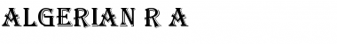 Download Algerian_R A Font Title Preview