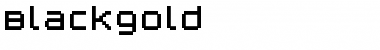 Download Blackgold Regular Font Title Preview