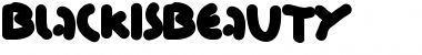 Download BlackIsBeauty Regular Font Title Preview