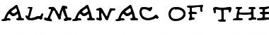 Download Almanac of the Apprentice Regular Font Title Preview