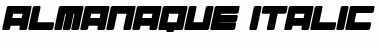 Download Almanaque Italic Font Title Preview