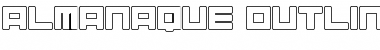 Download Almanaque Outline Regular Font Title Preview