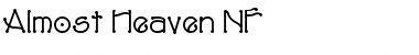 Download Almost Heaven NF Regular Font Title Preview