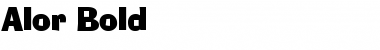 Download Alor Bold Font Title Preview