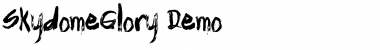 Download Skydome Glory - Demo Regular Font