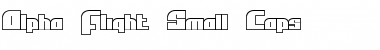 Download Alpha Flight Small Caps Regular Font Title Preview