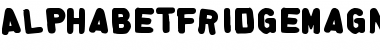 Download AlphabetFridgeMagnets Regular Font Title Preview