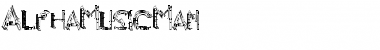 Download AlphaMusicMan Regular Font Title Preview