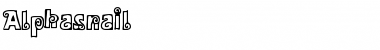 Download Alphasnail Alphasnail Font Title Preview