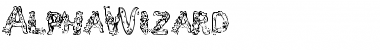 Download AlphaWizard Regular Font Title Preview