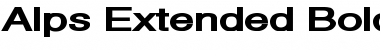Download Alps Extended Bold Font Title Preview