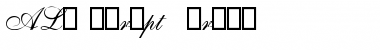 Download ALS Script (Tri1 Regular Font Title Preview