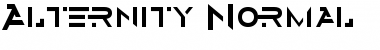 Download Alternity Normal Font Title Preview